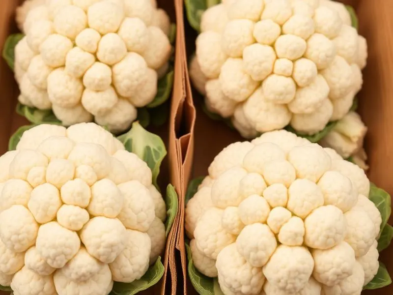Export Packaged Cauliflower